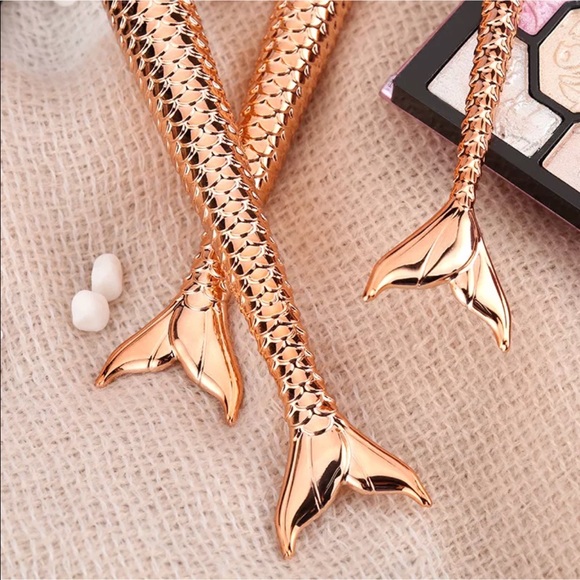 Mermaid makeup brush set - Picture 4 of 7